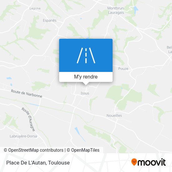 Place De L'Autan plan