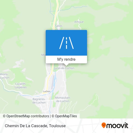 Chemin De La Cascade plan