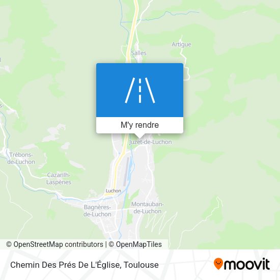Chemin Des Prés De L'Église plan