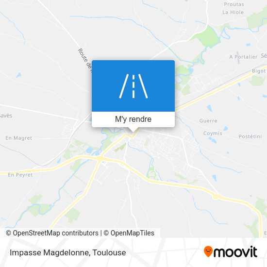 Impasse Magdelonne plan