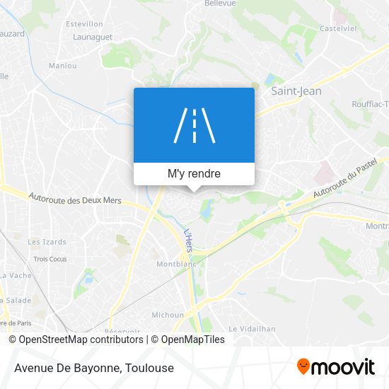 Avenue De Bayonne plan