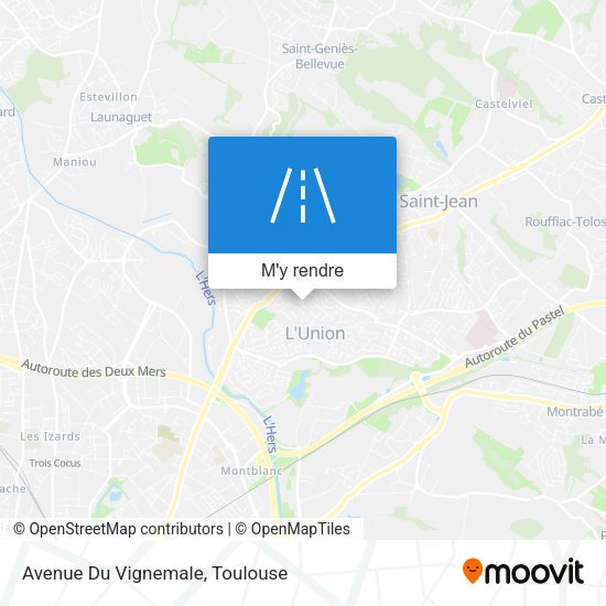 Avenue Du Vignemale plan