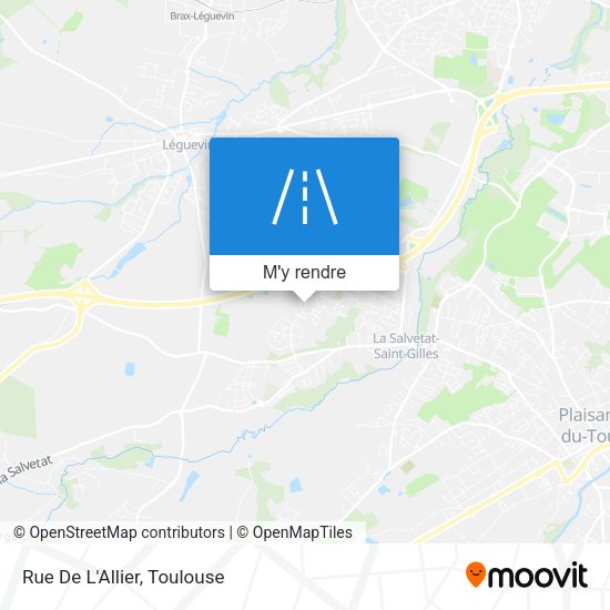 Rue De L'Allier plan