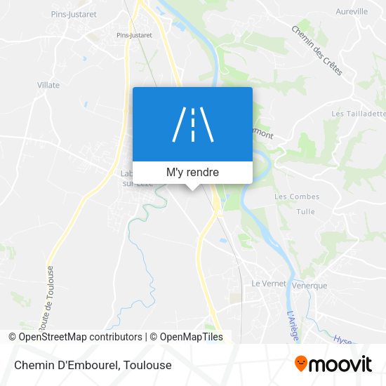 Chemin D'Embourel plan