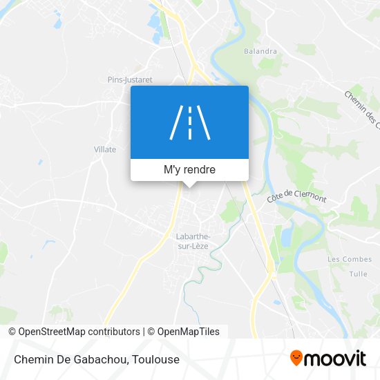 Chemin De Gabachou plan