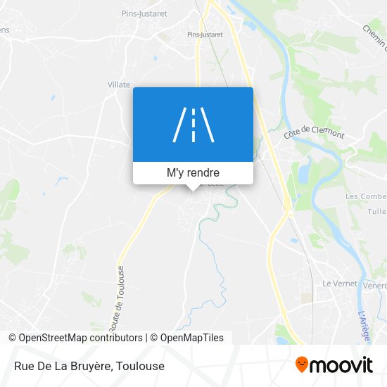 Rue De La Bruyère plan