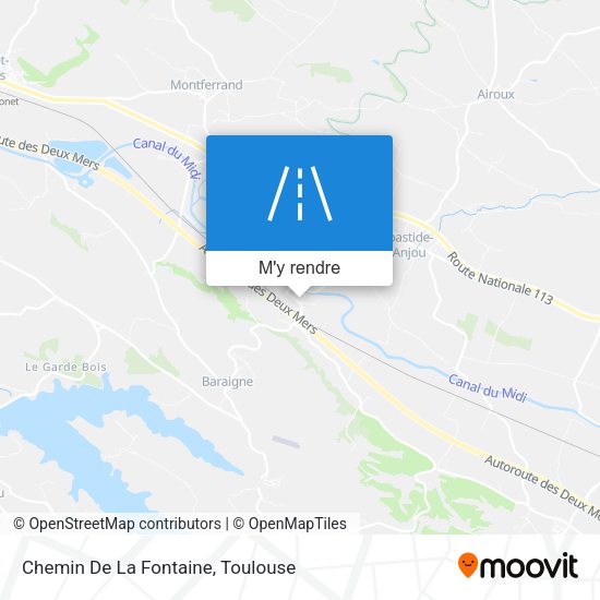 Chemin De La Fontaine plan