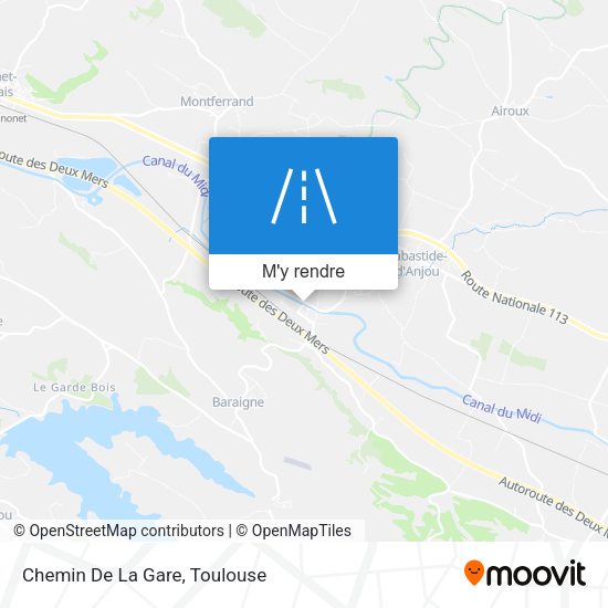 Chemin De La Gare plan