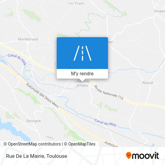 Rue De La Mairie plan