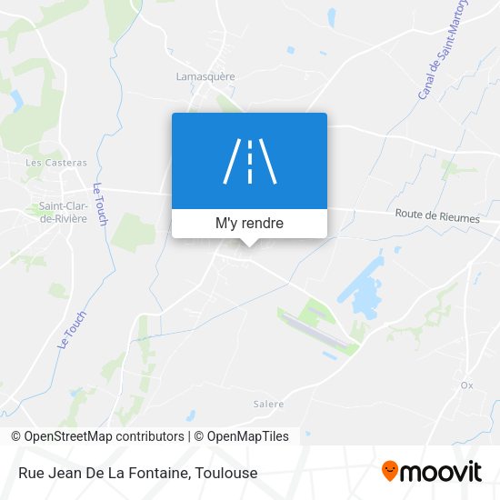 Rue Jean De La Fontaine plan