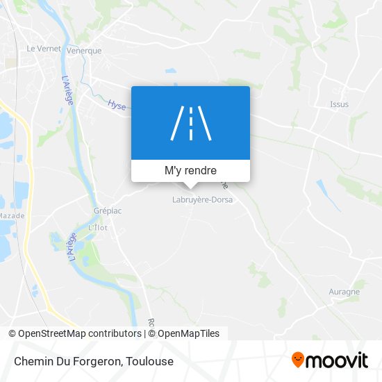 Chemin Du Forgeron plan