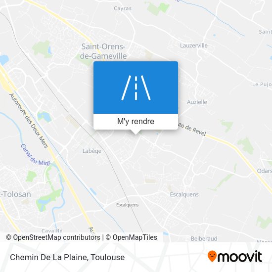 Chemin De La Plaine plan