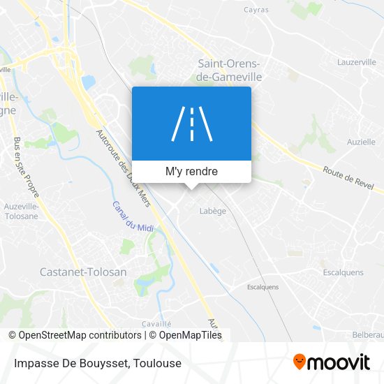 Impasse De Bouysset plan