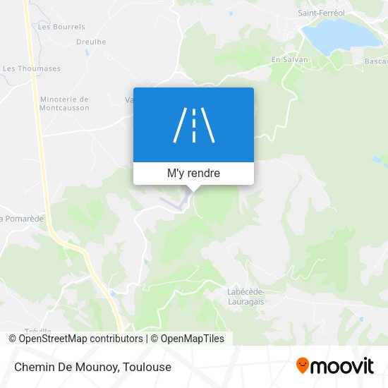 Chemin De Mounoy plan