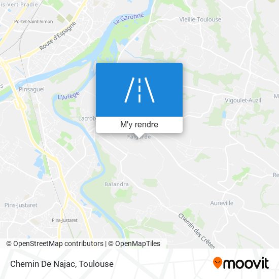 Chemin De Najac plan