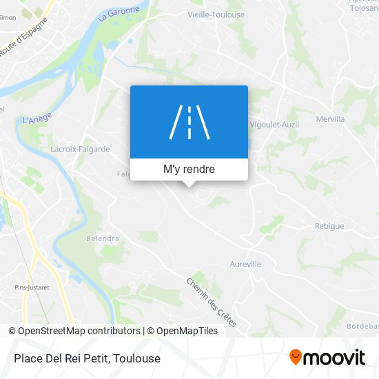 Place Del Rei Petit plan
