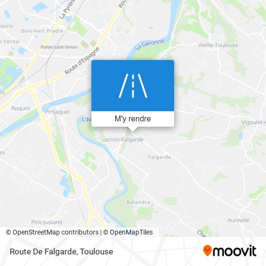 Route De Falgarde plan