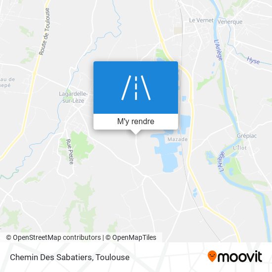 Chemin Des Sabatiers plan