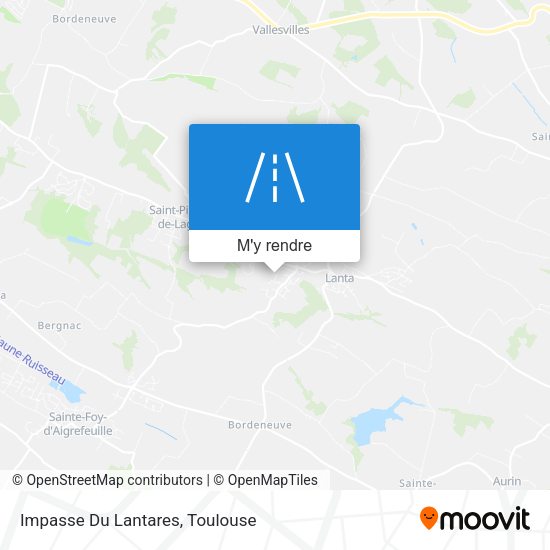 Impasse Du Lantares plan