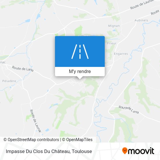 Impasse Du Clos Du Château plan