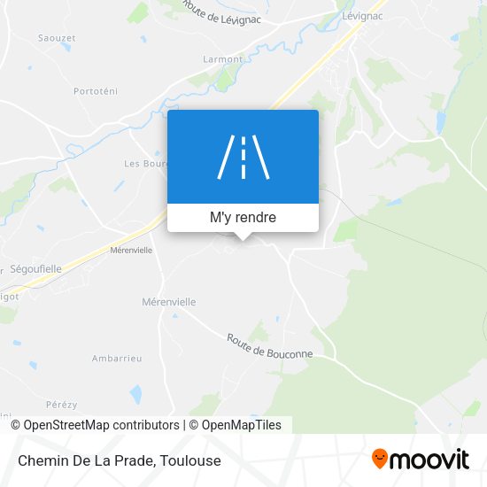 Chemin De La Prade plan