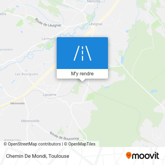 Chemin De Mondi plan