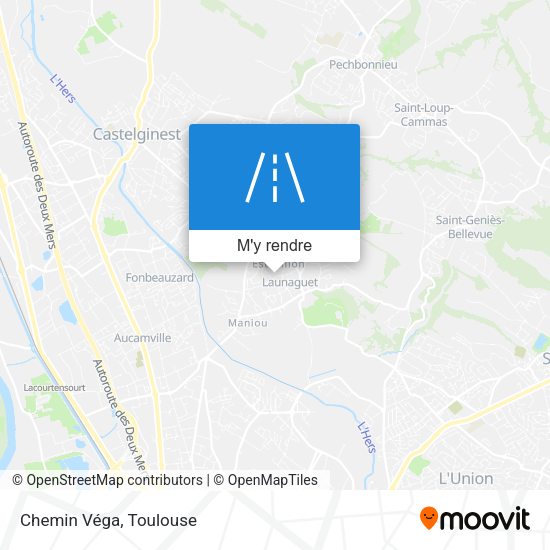 Chemin Véga plan