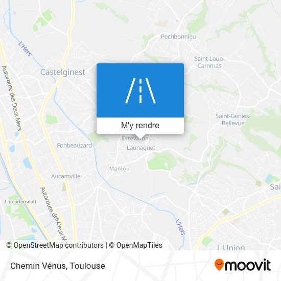 Chemin Vénus plan
