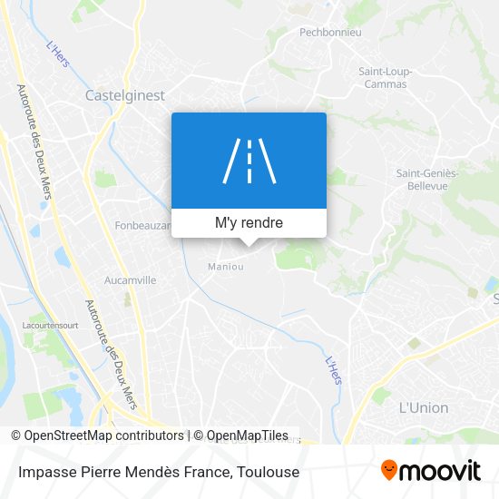 Impasse Pierre Mendès France plan