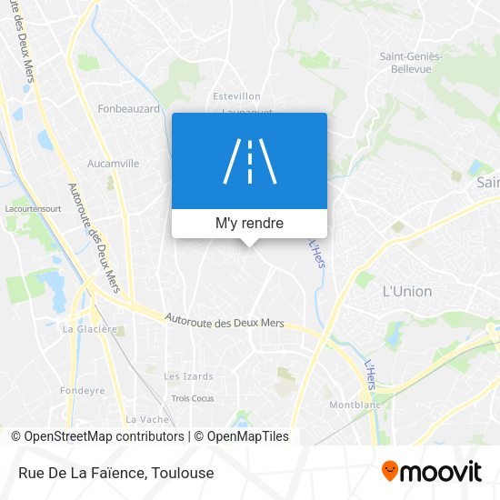 Rue De La Faïence plan