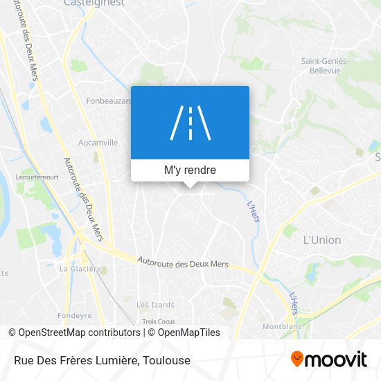 Rue Des Frères Lumière plan