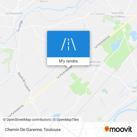 Chemin De Garenne plan