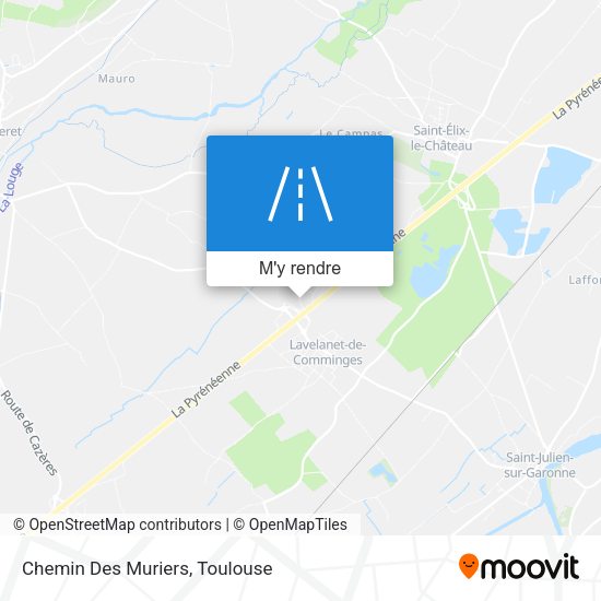 Chemin Des Muriers plan
