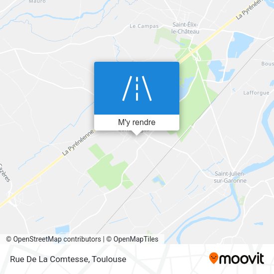 Rue De La Comtesse plan