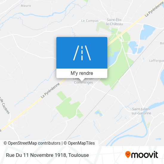 Rue Du 11 Novembre 1918 plan