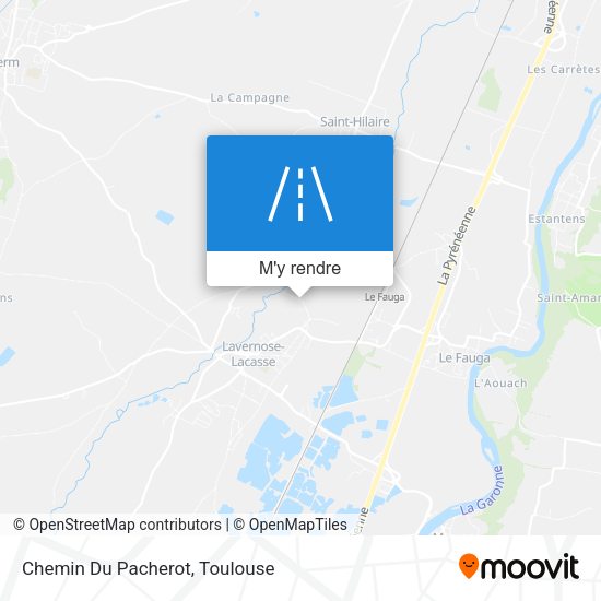 Chemin Du Pacherot plan