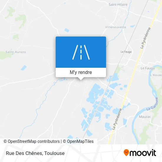 Rue Des Chênes plan