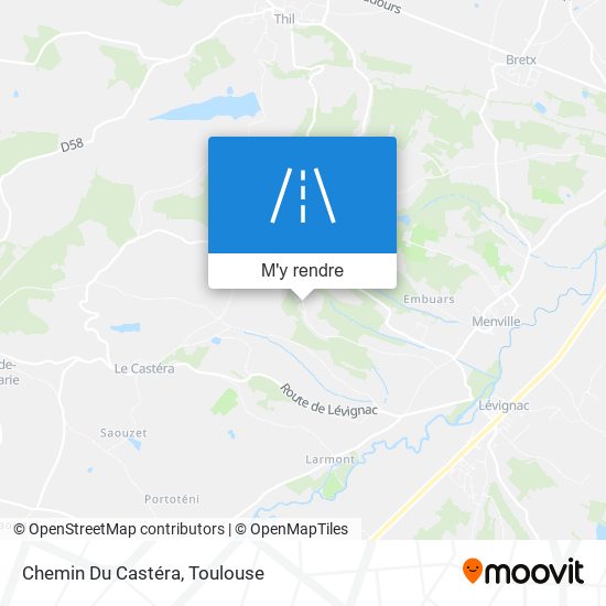 Chemin Du Castéra plan