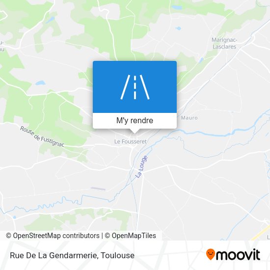 Rue De La Gendarmerie plan