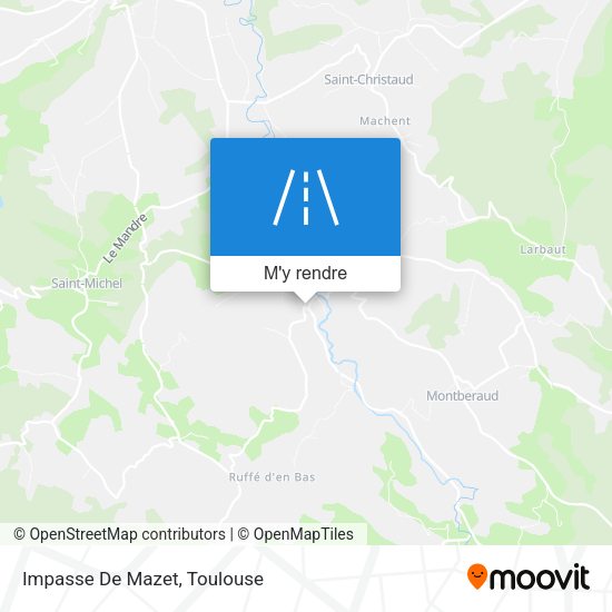 Impasse De Mazet plan