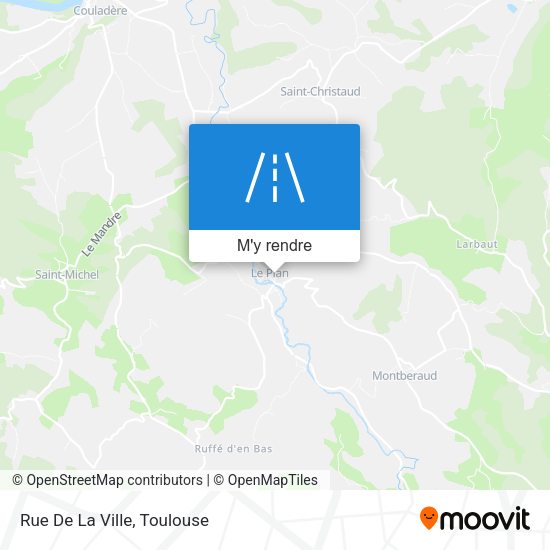 Rue De La Ville plan