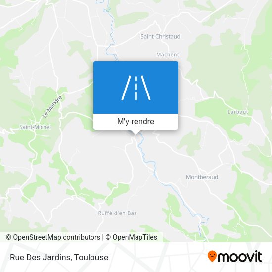 Rue Des Jardins plan