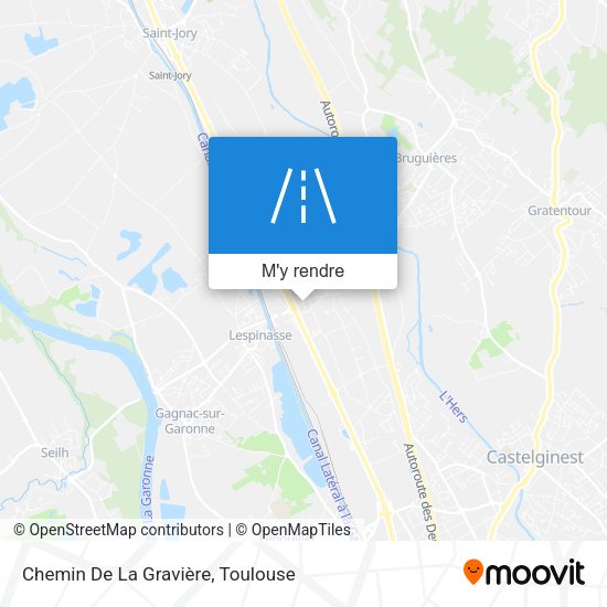 Chemin De La Gravière plan