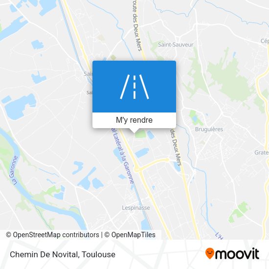 Chemin De Novital plan