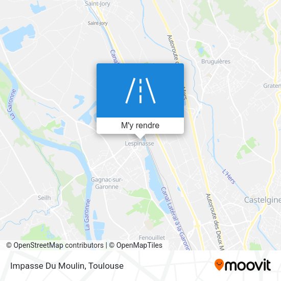 Impasse Du Moulin plan