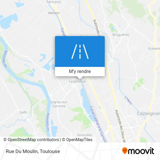Rue Du Moulin plan