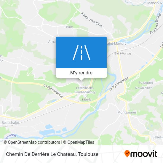 Chemin De Derrière Le Chateau plan