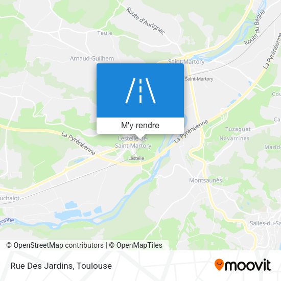 Rue Des Jardins plan