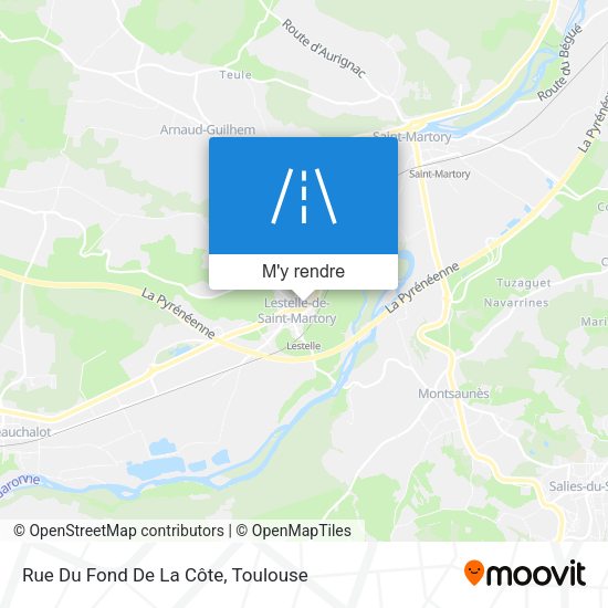 Rue Du Fond De La Côte plan