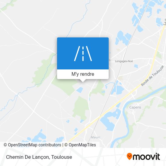 Chemin De Lançon plan